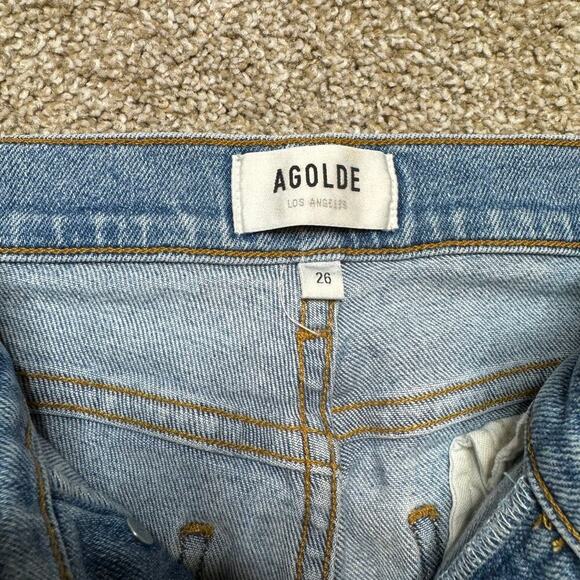 Agolde Nico High Rise Slim Fit in Embark Size 26 - Picture 3 of 6